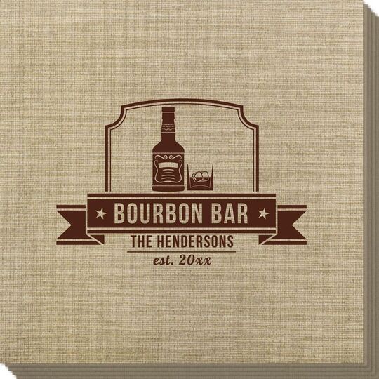 Bourbon Bar Bamboo Luxe Napkins
